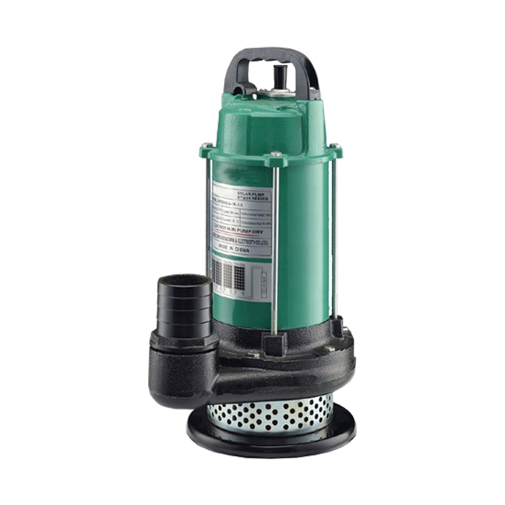 Gol Pumps Solar Sump pump 120VDC, 10,560GPH ,59ft., Max. Flow 10560 GPH, Port Size 3 in, Solar Powered, Model# GP-QDX 5.5-40-1.3